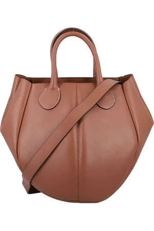 J.W.Anderson Taske, Dame, Brun, ONE SIZE, Punch Small Tote Håndtaske