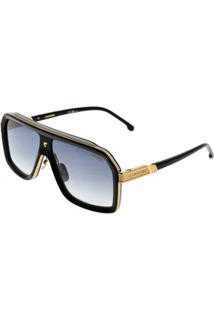 Carrera Tilbehør, Herre, Sort, ONE SIZE, Uld, Sort Aviator Solbriller