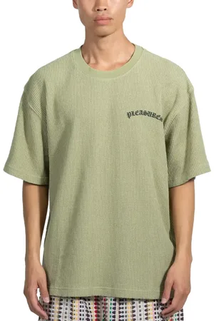 Pleasures Top, Herre, Grøn, XL, Bomuld, Neutral Termisk T-shirt Matcha Grøn