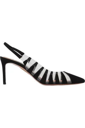 Aquazzura Sko, Dame, Sort, 36 EU, Sorte Slingback Pumps Elegant Stil