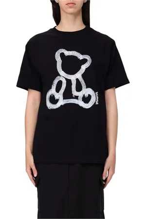 DISCLAIMER Top, Dame, Sort, XS, Bomuld, Krystalbjørn T-shirt