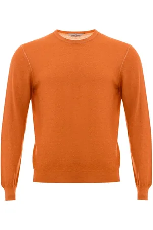 Gran Sasso Strik, Herre, , L, Uld, Uld Crew-Neck Sweater