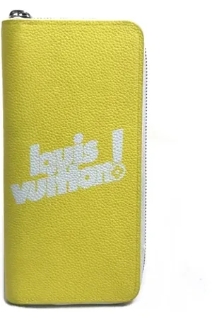 LOUIS VUITTON Pre-owned, Herre, Gul, ONE SIZE, Læder, Pre-owned Laeder louis-vuitton-tasker