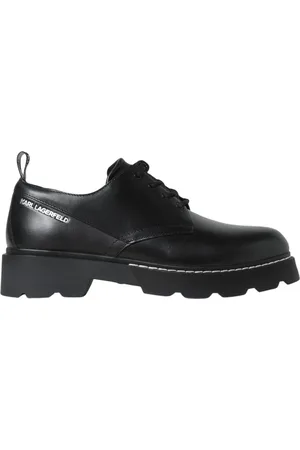 Karl Lagerfeld Sko, Herre, Sort, 42 EU, KKwik Oxford Sko Chunky Sole