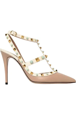 VALENTINO GARAVANI Sko, Dame, , 39 EU, Studded Leather Court Sko