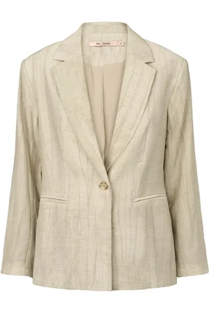 RUE de FEMME Jakke, Dame, , XS, Bomuld, Venetia Blazer Jakke i Flint