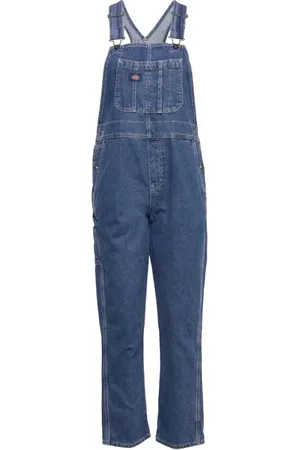 Dickies Jumpsuits & Playsuits, Dame, Blå, S, Denim, Klassisk Denim Seler