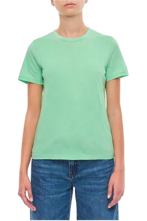 Cotton Citizen Top, Dame, Grøn, S, Bomuld, Grøn Crew Neck Tee