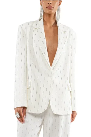 ACTUALEE Jakke, Dame, Hvid, M, Elegant hvid casual jakke