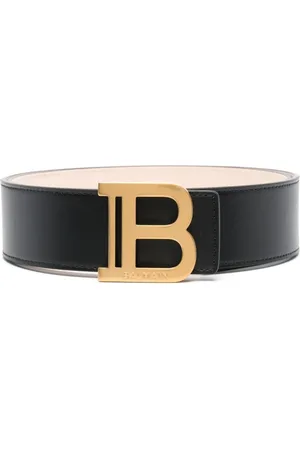 Balmain Tilbehør, Dame, Sort, 75 CM, Klassisk Noir B-Bælte