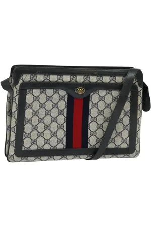 Gucci Pre-owned, Dame, Flerfarvet, ONE SIZE, Uld, Pre-owned Laeder gucci-tasker