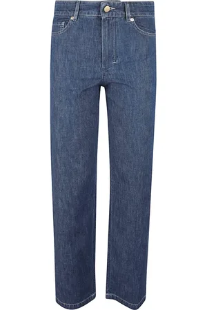 Max Mara Jeans, Dame, Blå, M, Bomuld, Polly Jeans til kvinder