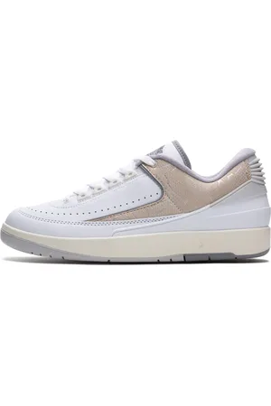Jordan Sko, Herre, Hvid, 44 1/2 EU, Uld, Python Lav Top Sneakers