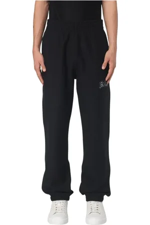 Burberry Bukser, Herre, Sort, L, Sorte afslappede sweatpants