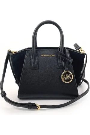 Michael Kors Pre-owned, Dame, Sort, ONE SIZE, Uld, Pre-owned Laeder hndtasker