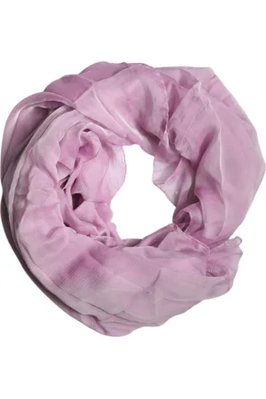 Dolce & Gabbana Tilbehør, Dame, Lyserød, ONE SIZE, Luksuriøst Silke Logo Wrap Sjal Tørklæde