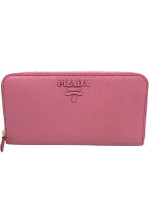 Prada Pre-owned, Dame, Lyserød, ONE SIZE, Tyl, Pre-owned Laeder prada-tasker