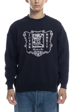 IUTER Sweathshirts & Hoodies, Herre, Sort, M, Ancient Crewneck til mænd