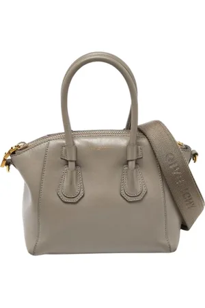 Givenchy Pre-owned, Dame, Grå, ONE SIZE, Tyl, Pre-owned Laeder hndtasker