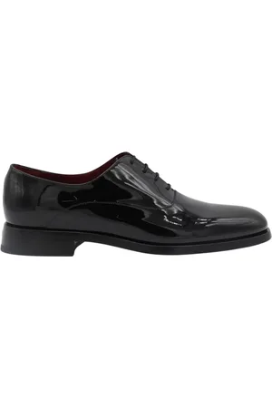 VALENTINO GARAVANI Sko, Herre, Sort, 40 EU, Læder, Sort Brogue Oxford Sko