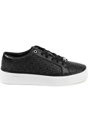 Calvin Klein Sko, Dame, Sort, 39 EU, Polyester, Sorte Polyesterblandings Sneakers