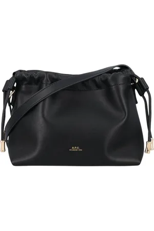 A.P.C. Taske, Dame, Sort, ONE SIZE, Læder, Sort Crossbody Taske til Kvinder