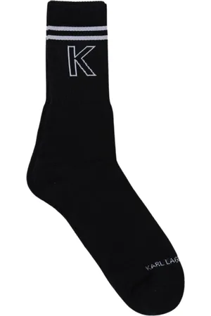 Karl Lagerfeld Undertøj, Herre, Sort, M, K Logo Crew Socks