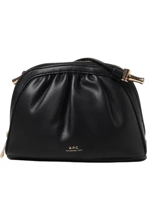 A.P.C. Taske, Dame, Sort, ONE SIZE, Læder, Sort Mini Taske Clutch