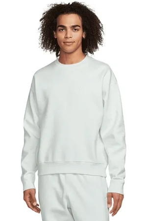 Nike Sweathshirts & Hoodies, Herre, Hvid, 2XL, Bomuld, NRG Crewneck Summit Sporty Model