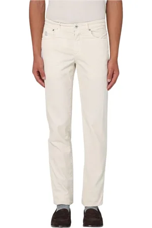 Brunello Cucinelli Bukser, Herre, , XL, Bomuld, Corduroy Casual Pants
