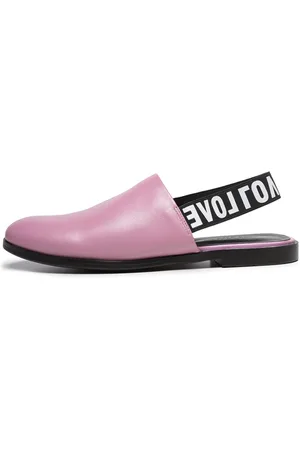 CESARE GASPARI Sko, Dame, Lyserød, 37 EU, Læder, Perforeret læder Slingback Mules