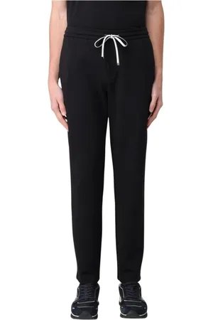Emporio Armani Bukser, Herre, Sort, S, Elegant Sorte Bukser