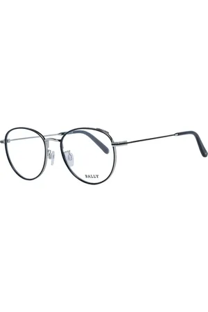Bally Tilbehør, unisex, Grå, ONE SIZE, Uld, Sort Metal Optiske Stel Rund Stil