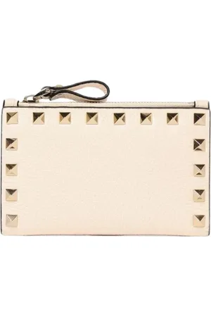 VALENTINO GARAVANI Tilbehør, Dame, , ONE SIZE, Gul Creme Rockstud Pung