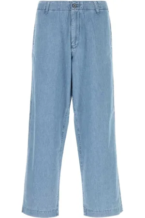 Emporio Armani Jeans, Herre, Blå, XL, Uld, Denim Jeans til stilfulde outfits