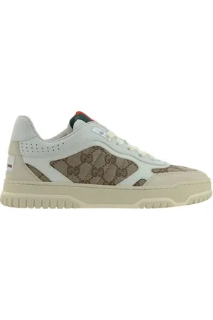 Gucci Sko, Dame, Flerfarvet, 40 EU, Tekstureret Panel Snøresko