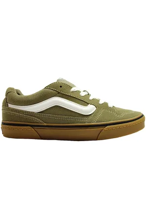 Vans Sko, Herre, Grøn, 43 EU, Tyl, Oliv Sneakers Caldron Stil