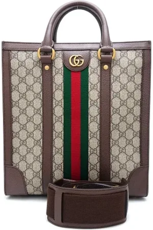 Gucci Pre-owned, Dame, , ONE SIZE, Uld, Pre-owned Canvas totes
