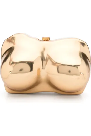 Cult Gaia Taske, Dame, Gul, ONE SIZE, Messing Reina Taske