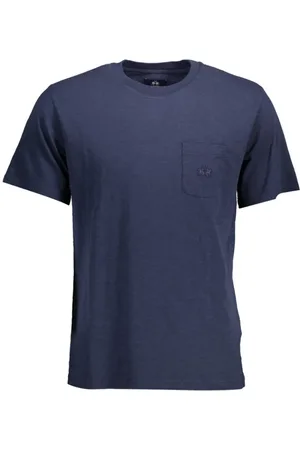 La Martina Top, Herre, Blå, 2XL, Bomuld, Bl T-shirt i bomuld til mnd