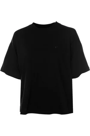 Carhartt Top, Dame, Sort, S, Bomuld, Cropped Ribbed T-Shirt