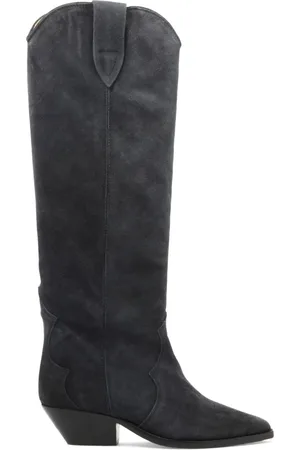 Isabel Marant Sko, Dame, Sort, 36 EU, Læder, Støvler