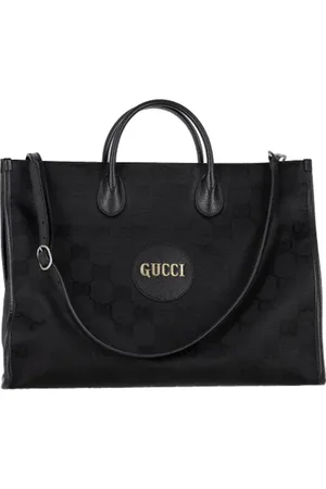 Gucci Pre-owned, Dame, Sort, ONE SIZE, Nylon, Pre-owned nylon gucci-tasker