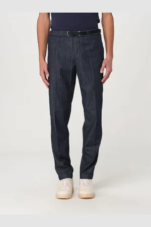 White Sand Bukser, Herre, Blå, S, Denim, Afslappede Denim Bukser