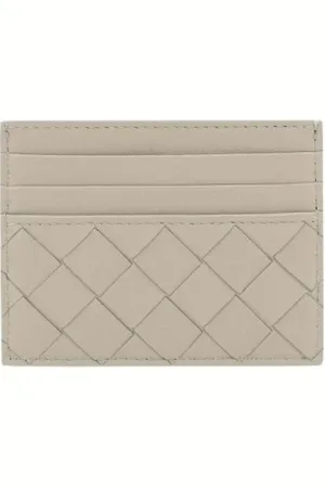 Bottega Veneta Tilbehør, Dame, , ONE SIZE, Læder, Elegant Læderetui Kvinde Ecru