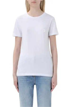 save the duck Top, Dame, Hvid, L, Bomuld, Klassisk Bomuld T-Shirt