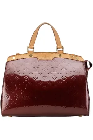 LOUIS VUITTON Pre-owned, Dame, Lilla, ONE SIZE, Tyl, Pre-owned Laeder totes