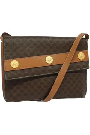 Céline Pre-owned, Dame, Brun, ONE SIZE, Uld, Pre-owned Laeder celine-tasker