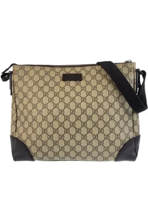 Gucci Pre-owned, Dame, , ONE SIZE, Uld, Pre-owned Canvas gucci-tasker