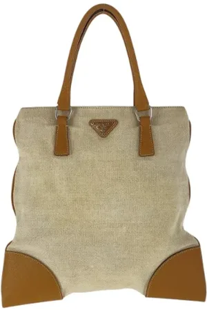 Prada Pre-owned, Dame, , ONE SIZE, Tyl, Pre-owned Canvas totes